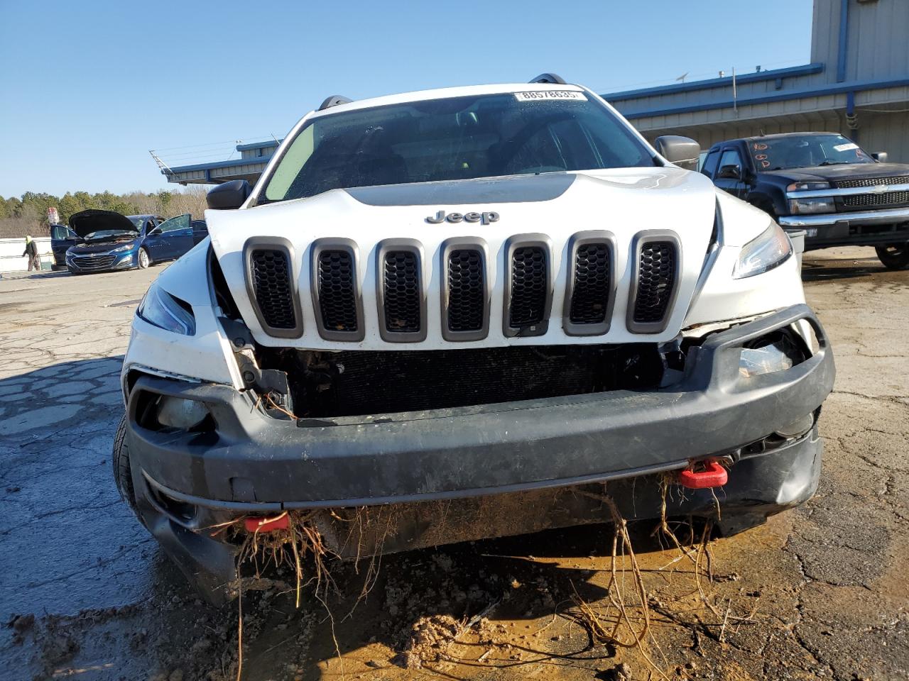 2016 Jeep Cherokee VIN 1C4PJMBS3GW176436 Copart auction photo, front end / rear end damage thumbnail 5