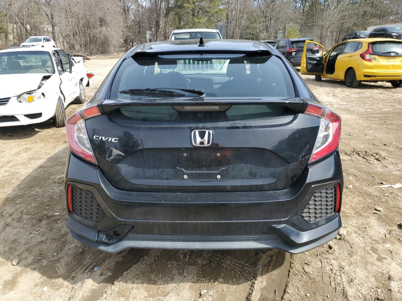 2017 Honda Civic VIN SHHFK7H50HU411844 Copart auction photo, side / minor dent/scratches damage thumbnail 6