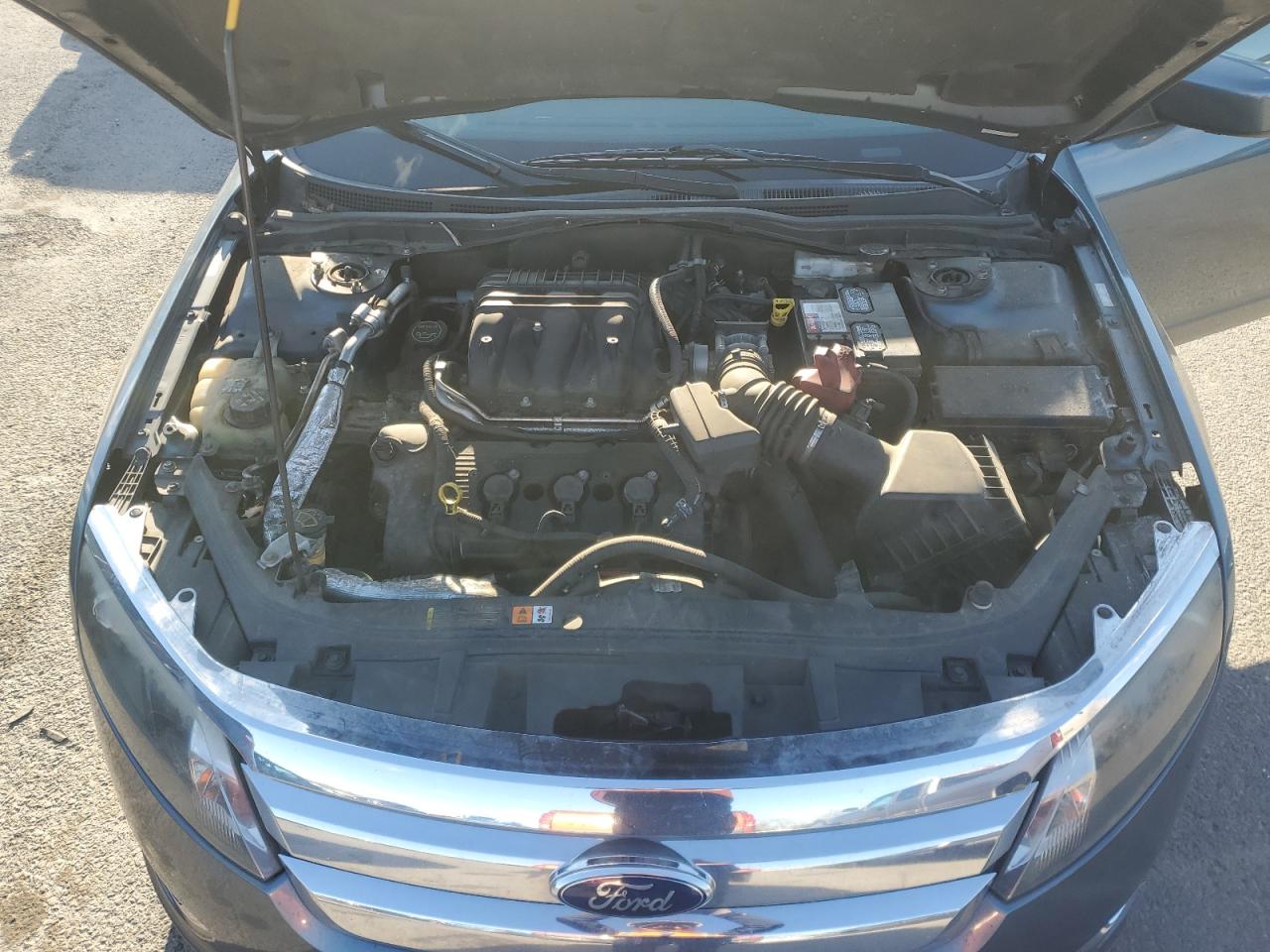 2012 Ford Fusion VIN 3FAHP0JG4CR267341 Copart auction photo, side damage thumbnail 11