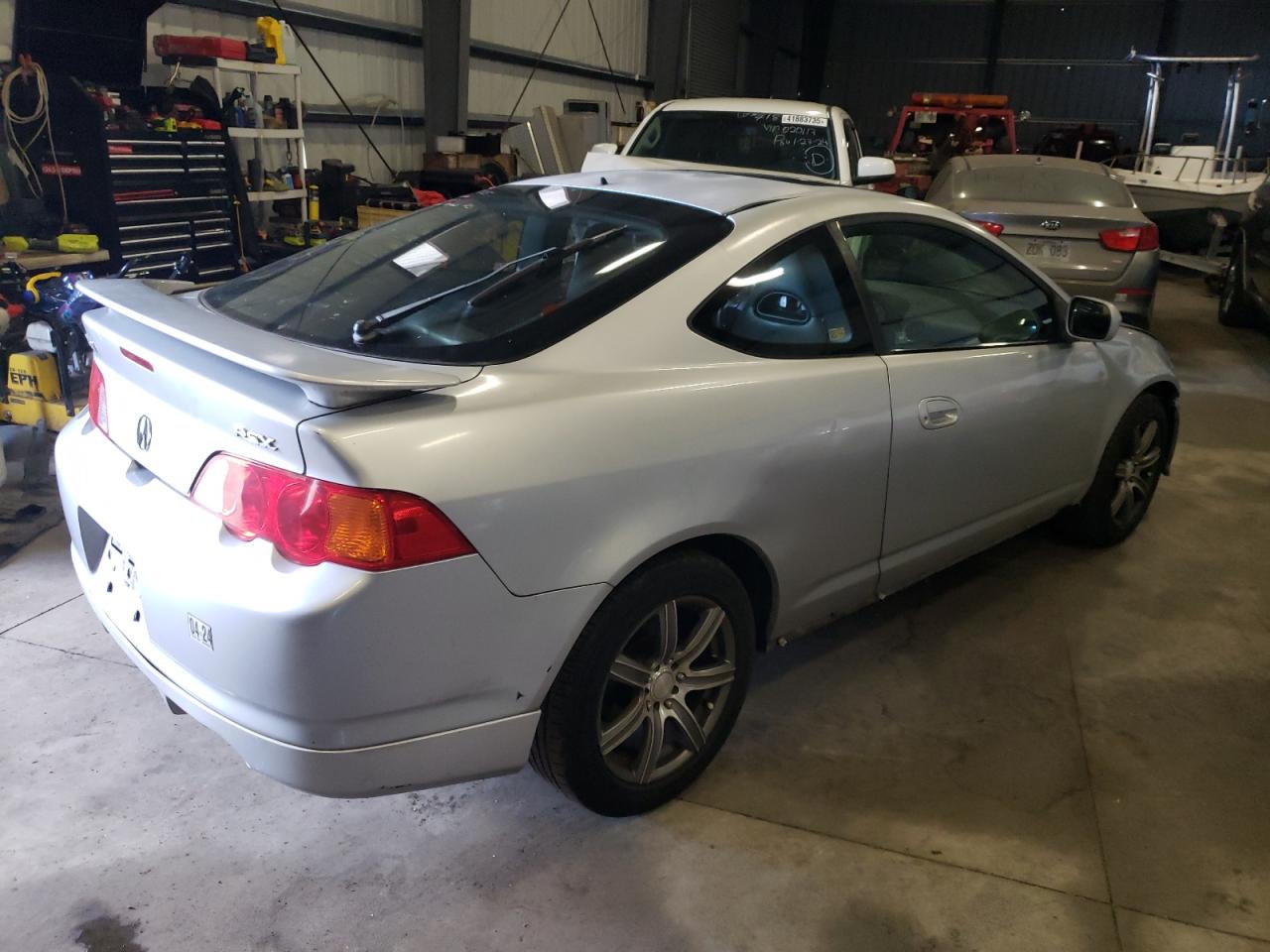 2002 Acura RSX VIN JH4DC54832C014724 Copart auction photo, front end / side damage thumbnail 3