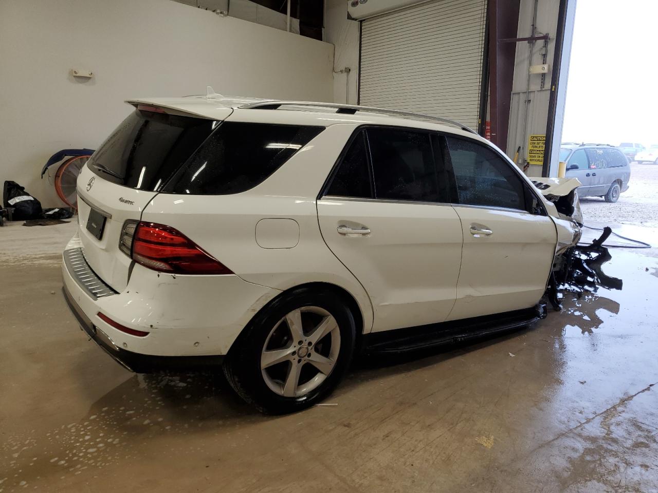 2017 Mercedes-Benz GLE VIN 4JGDA5HBXHA869384 Copart auction photo, all over / undercarriage damage thumbnail 3