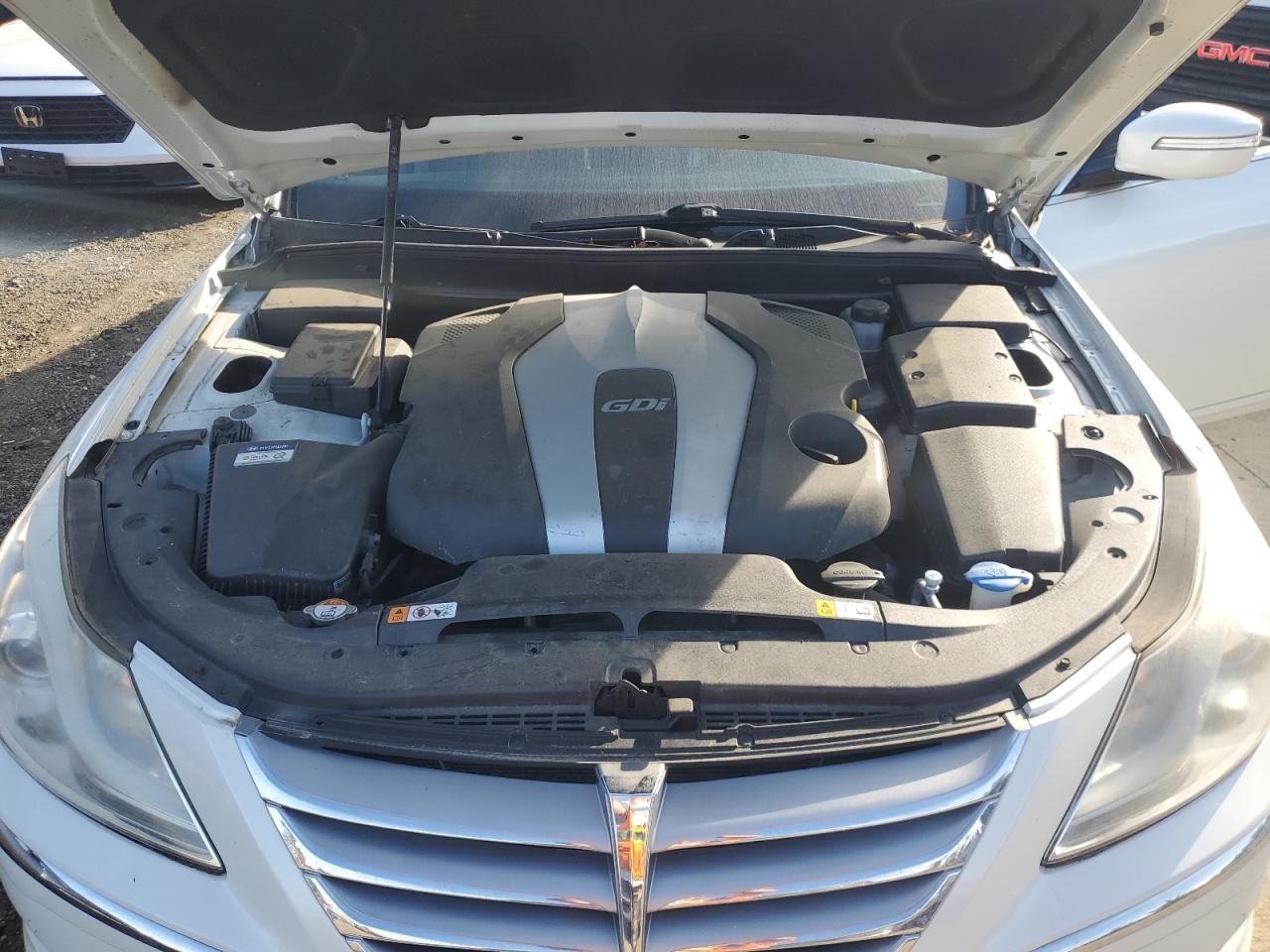 2012 Hyundai Genesis VIN KMHGC4DD0CU192975 Copart auction photo, mechanical damage thumbnail 11