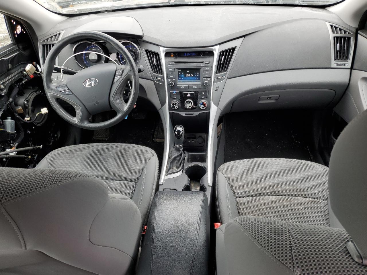 2014 Hyundai Sonata VIN 5NPEB4AC2EH873324 Copart auction photo, side / all over damage thumbnail 8