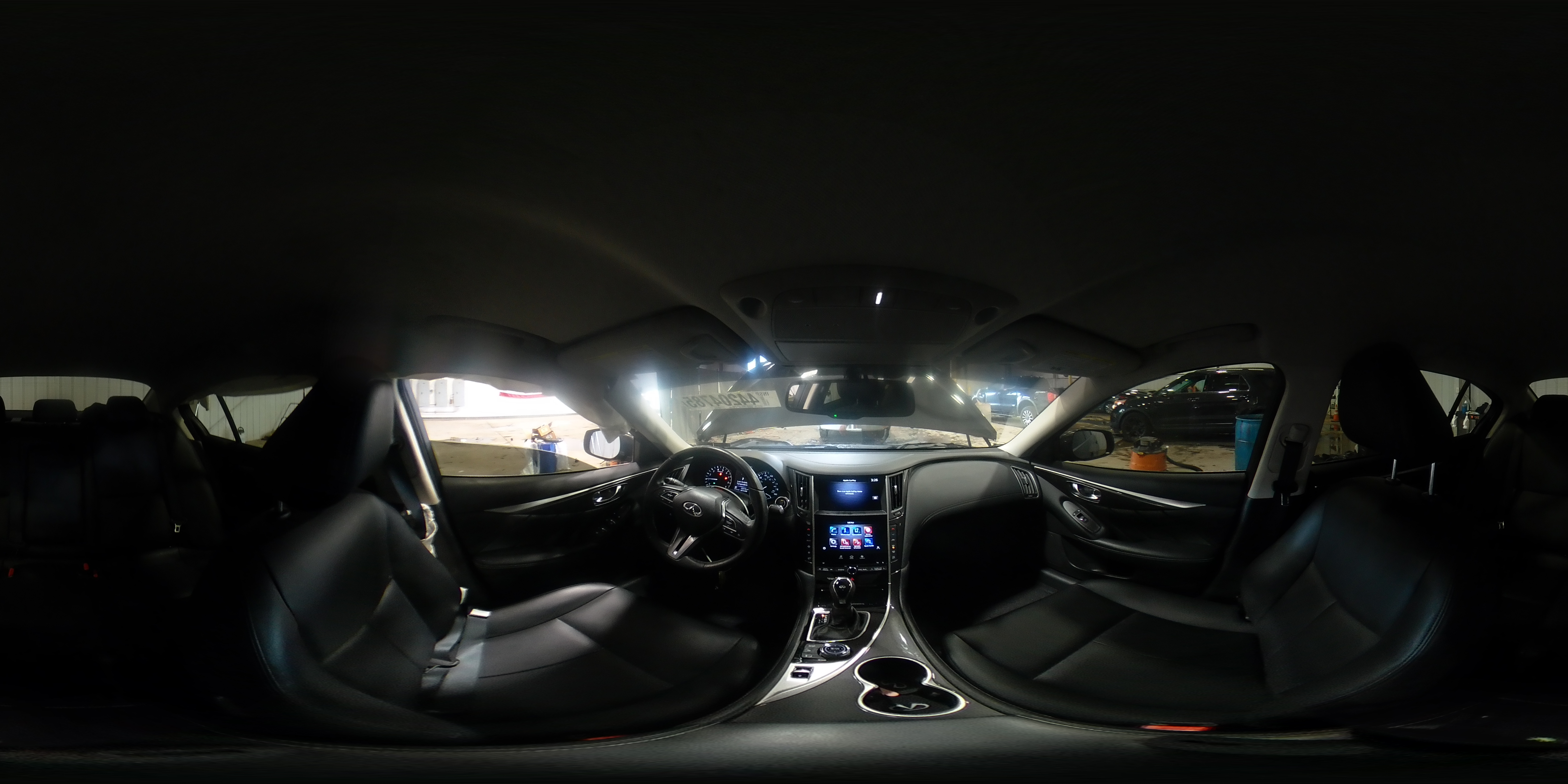 2020 Infiniti Q50 VIN JN1EV7AR5LM253506 Copart auction photo, front end / side damage thumbnail 14