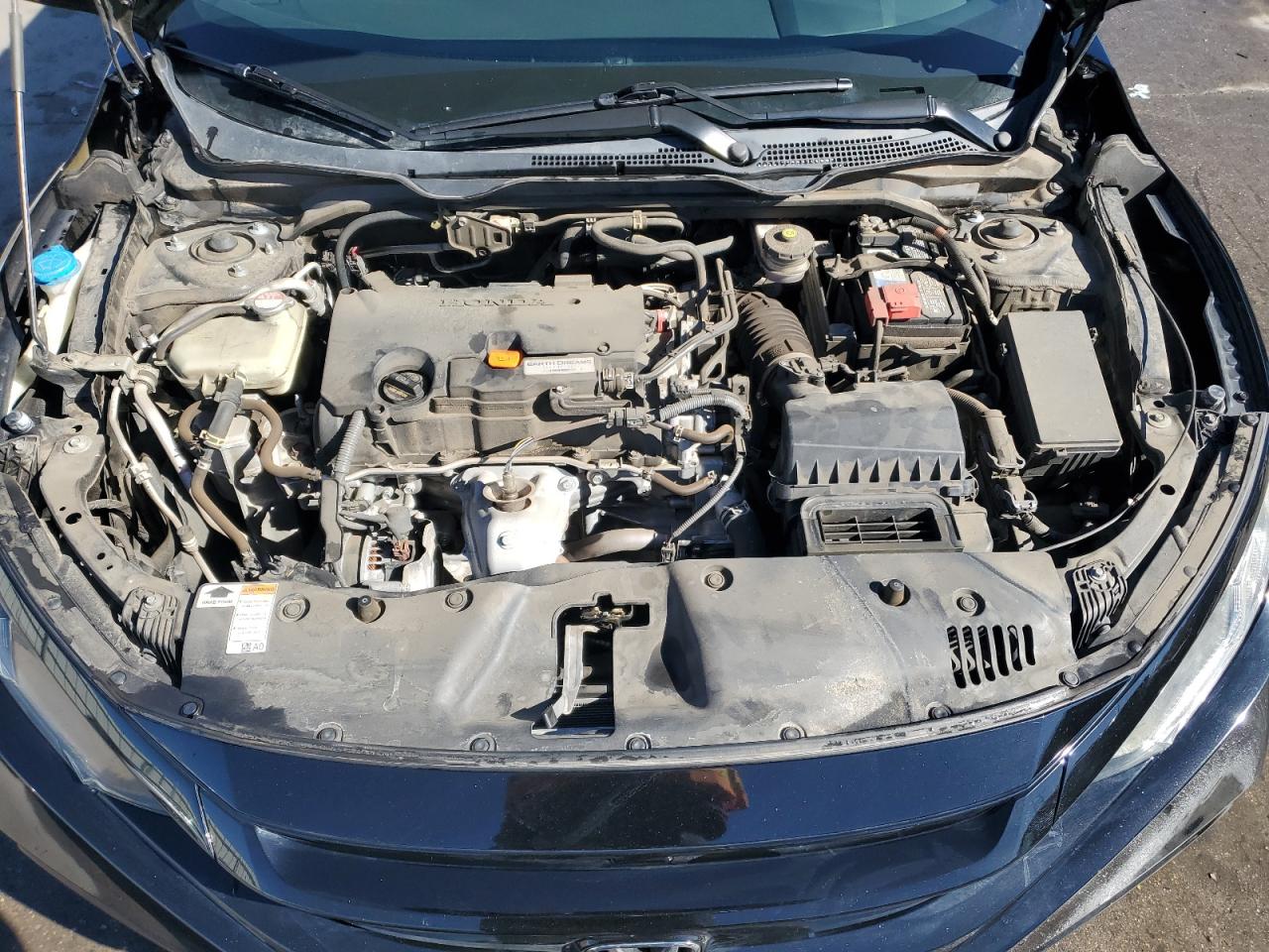 2020 Honda Civic VIN 2HGFC2F85LH569146 Copart auction photo, side damage thumbnail 11