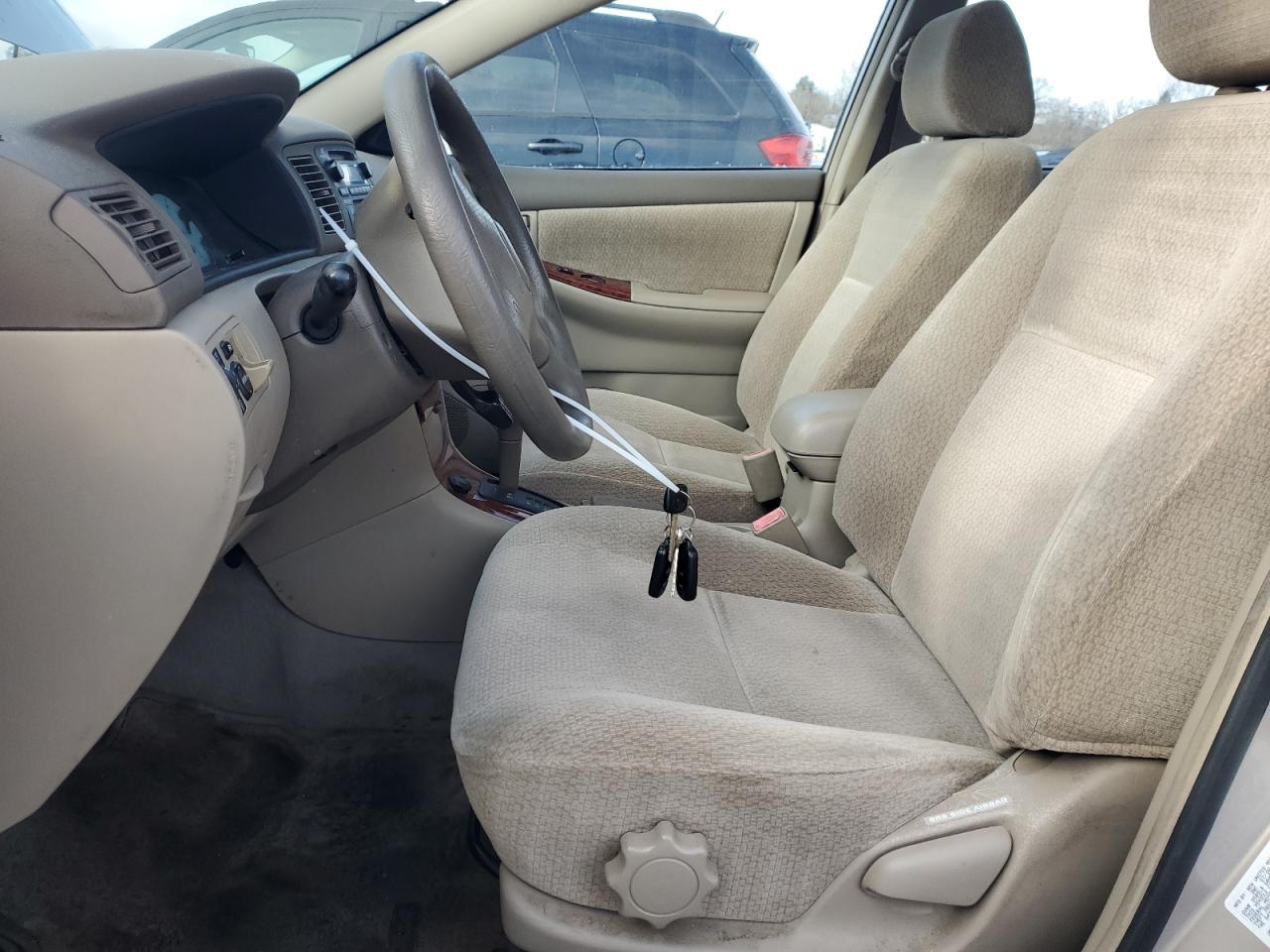 2003 Toyota Corolla VIN 1NXBR38E93Z070332 Copart auction photo, side / minor dent/scratches damage thumbnail 7