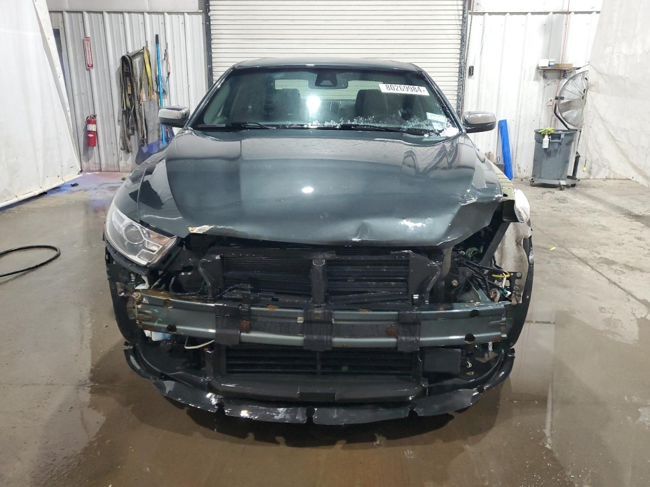 2016 Ford Taurus VIN 1FAHP2F89GG132141 Copart auction photo, front end / side damage thumbnail 5