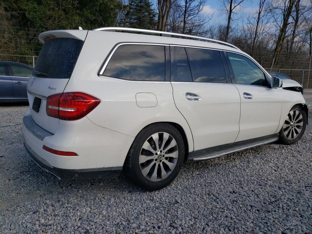 2017 Mercedes-Benz GLS-klasse VIN 4JGDF6EE1HA954782 Copart auction photo, front end damage thumbnail 3