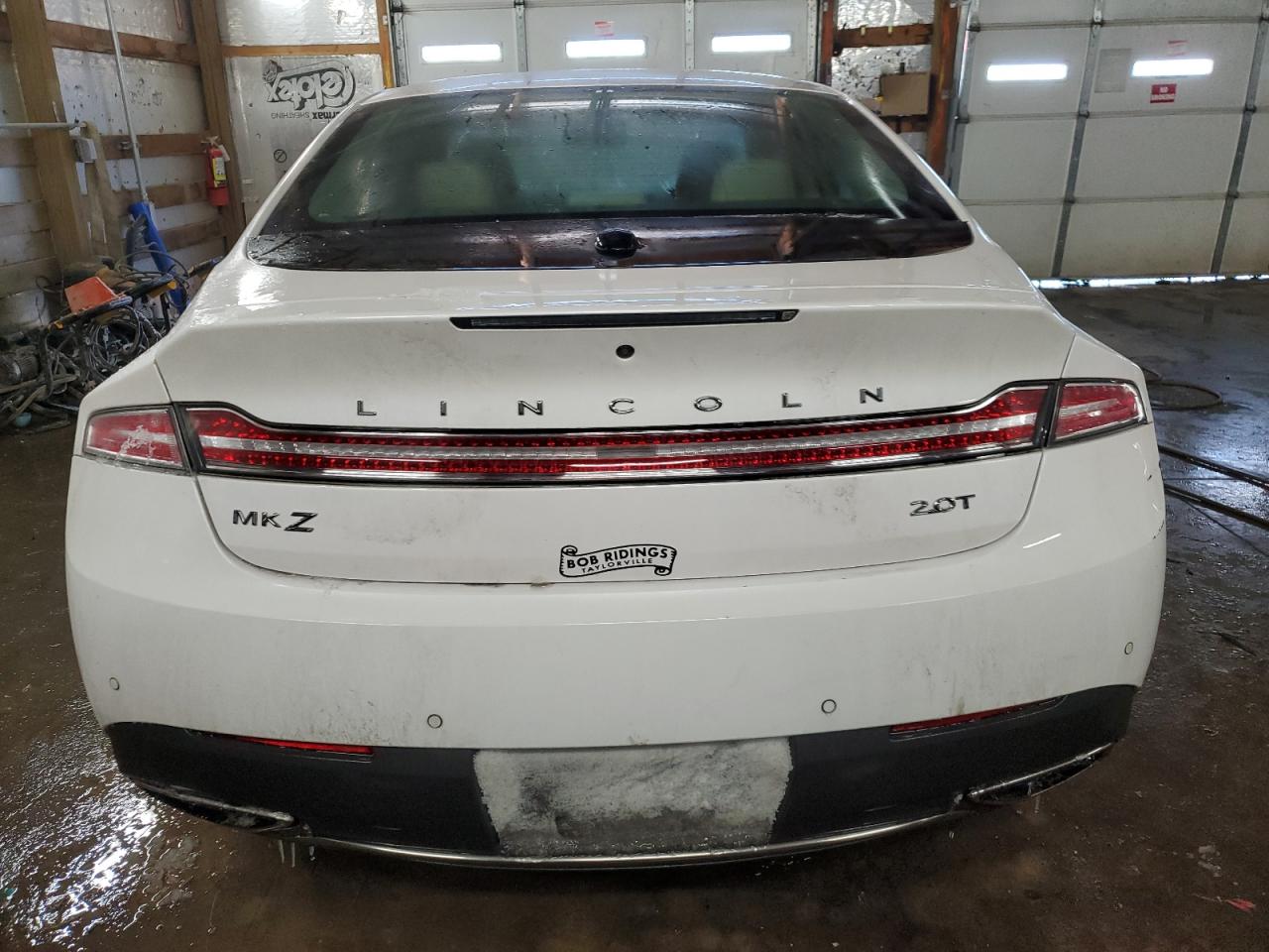 2017 Lincoln MKZ VIN 3LN6L5C91HR602759 Copart auction photo, front end / undercarriage damage thumbnail 6
