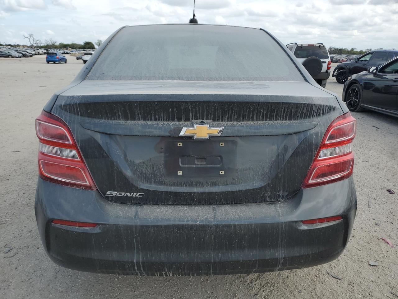 2020 Chevrolet Sonic VIN 1G1JB5SB0L4139593 Copart auction photo, front end damage thumbnail 6