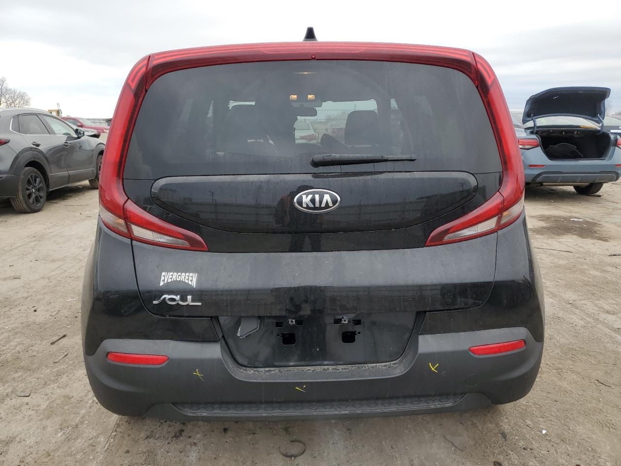 2020 KIA Soul VIN KNDJ23AU3L7723628 Copart auction photo, front end damage thumbnail 6