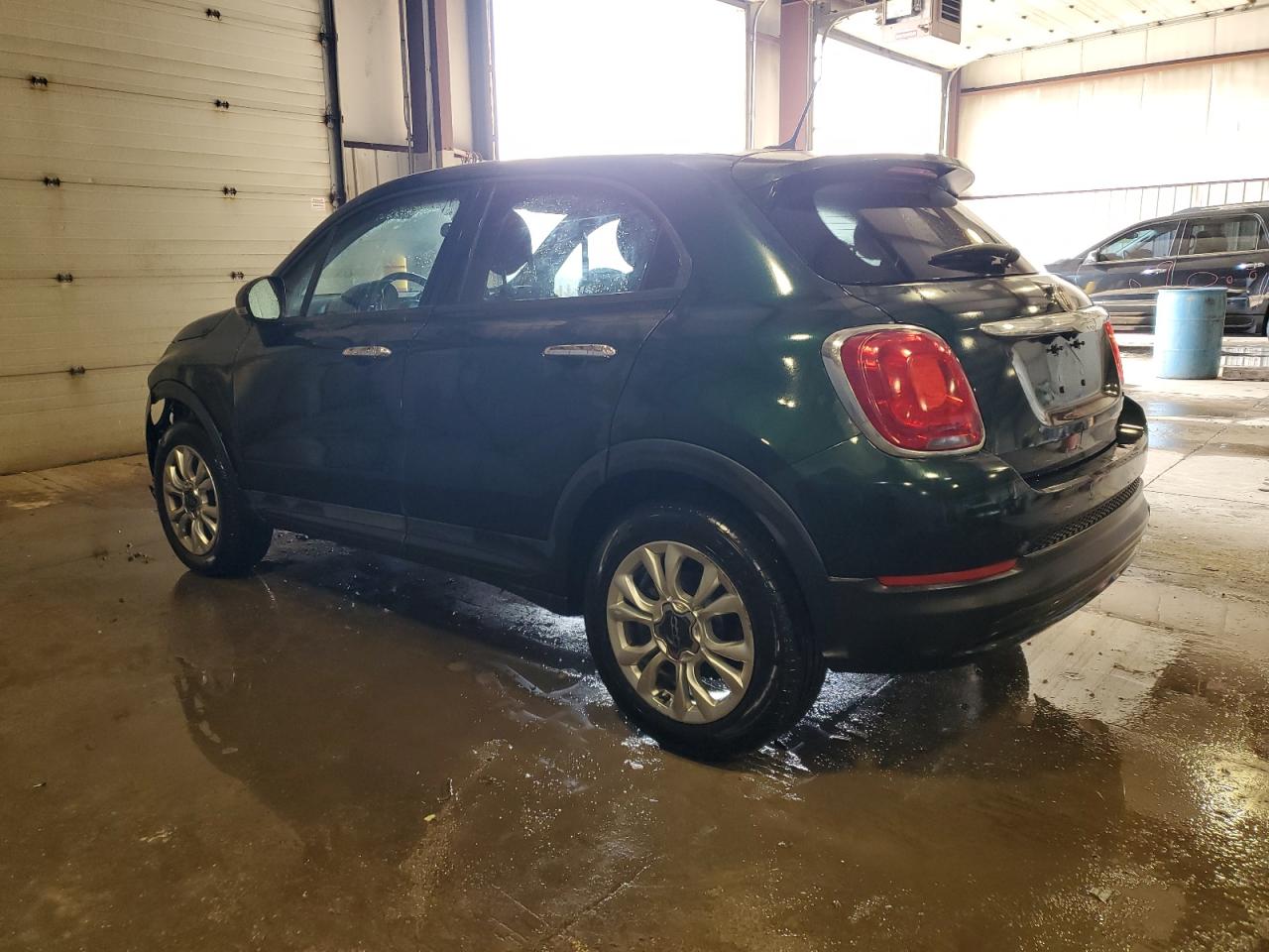 2016 Fiat 500 VIN ZFBCFYBT6GP378443 Copart auction photo, front end / side damage thumbnail 2