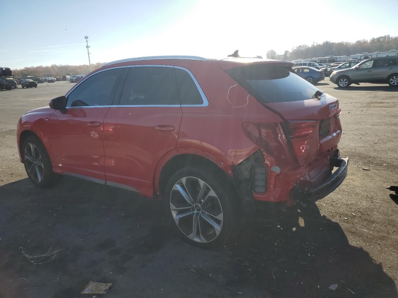 2020 Audi Q3 VIN WA1EECF32L1084339 Copart auction photo, rear end damage thumbnail 2
