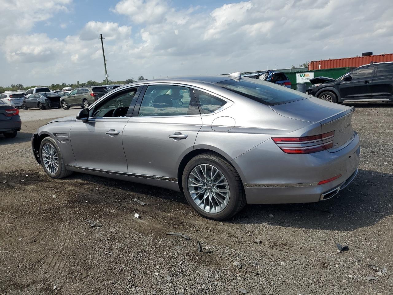 2024 Genesis G80 VIN KMTGB4SCXRU239411 Copart auction photo, front end damage thumbnail 2