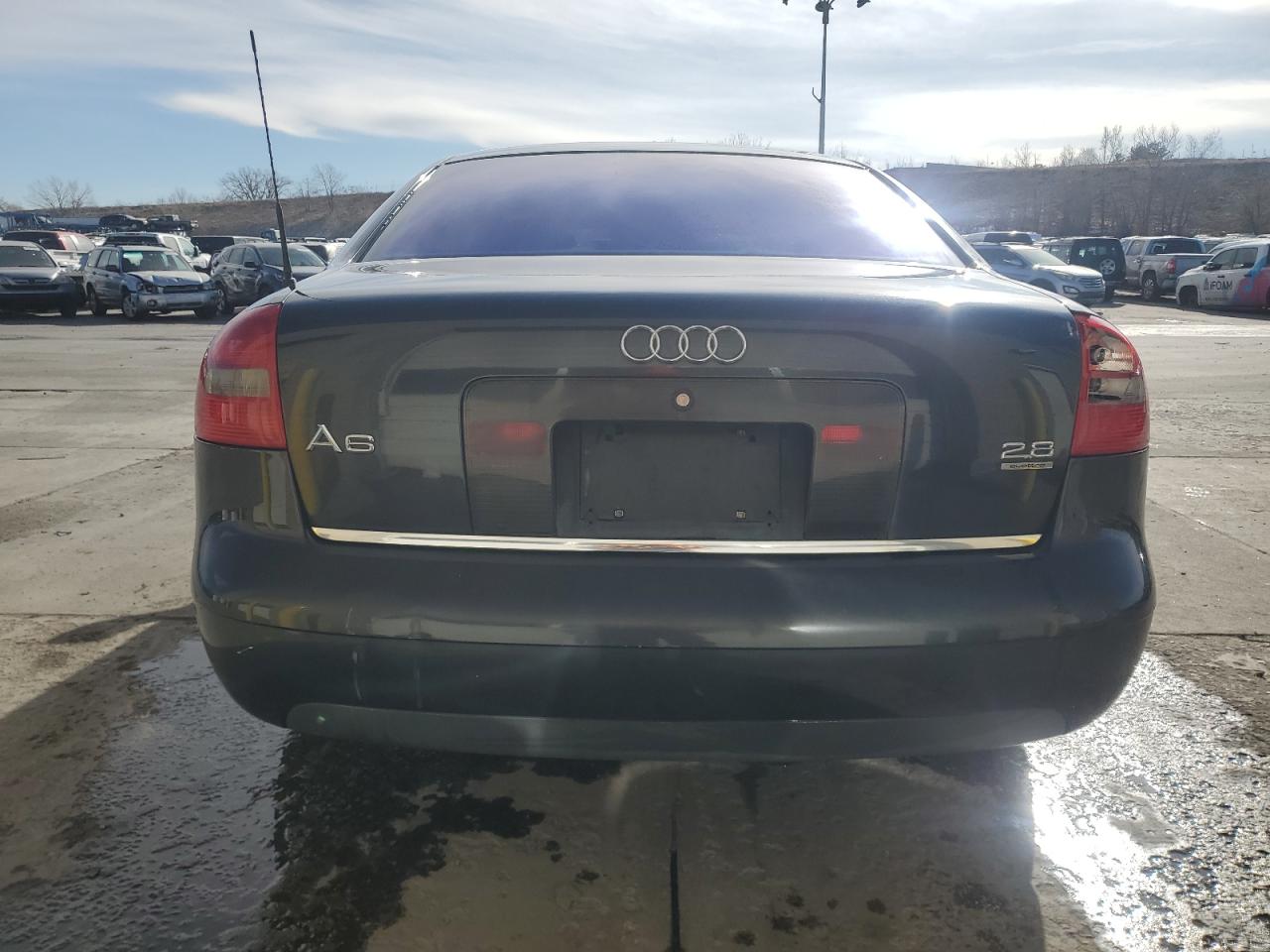 1998 Audi A6 VIN WAUBA34B7WN177902 Copart auction photo, front end / rear end damage thumbnail 6