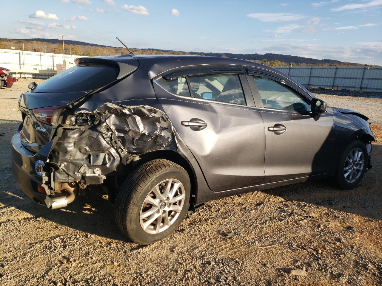 2016 Mazda 3 VIN JM1BM1K71G1354191 Copart auction photo, all over / undercarriage damage thumbnail 3