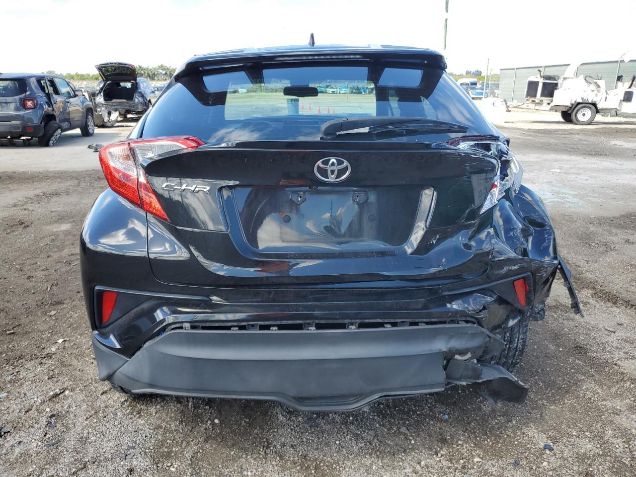 2018 Toyota C-HR VIN NMTKHMBX3JR013681 Copart auction photo, all over damage thumbnail 6