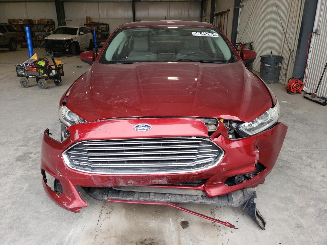 2013 Ford Fusion VIN 3FA6P0G78DR247643 Copart auction photo, front end / side damage thumbnail 5