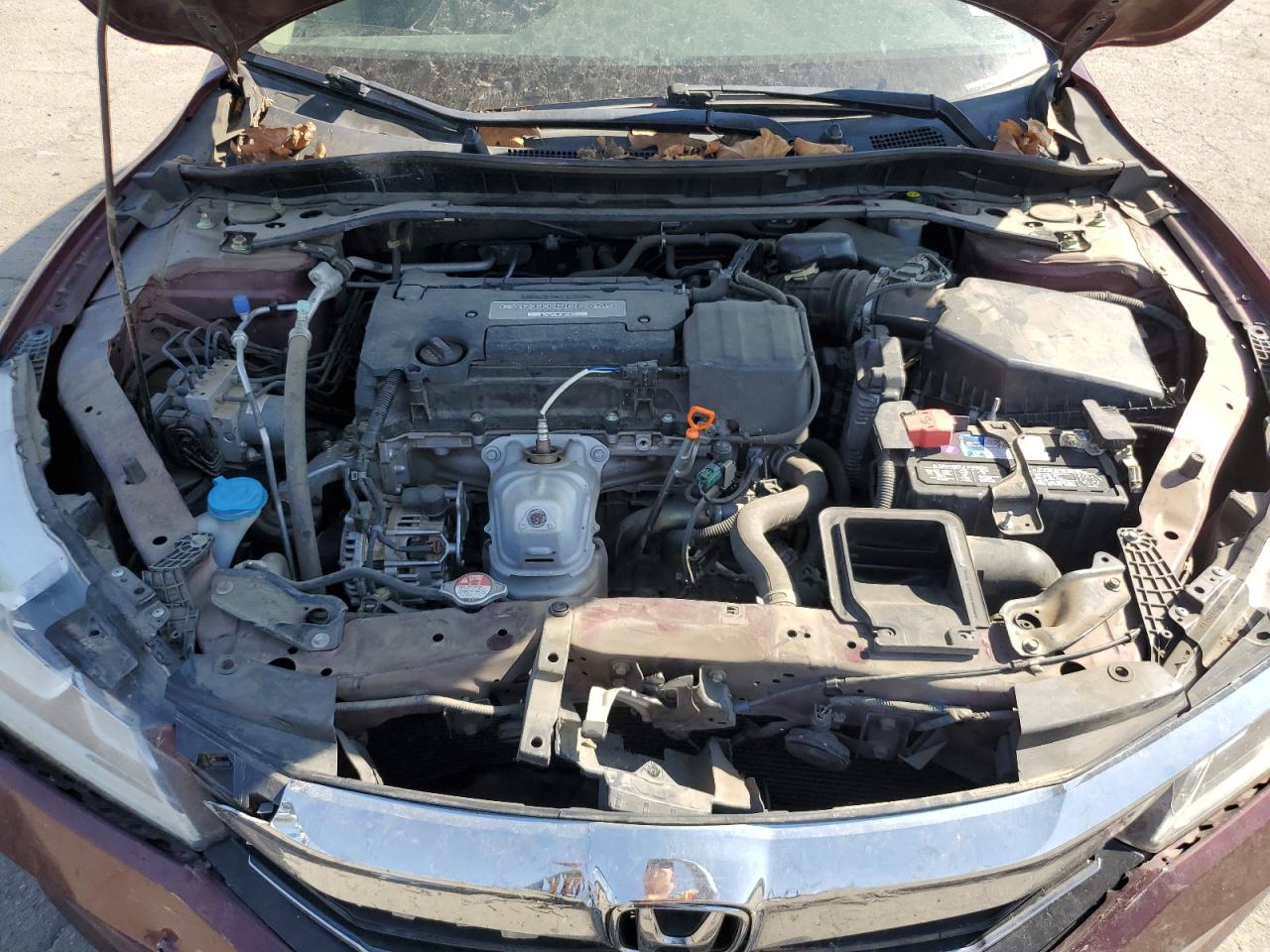 2016 Honda Accord VIN 1HGCR2F94GA011335 Copart auction photo, front end damage thumbnail 11