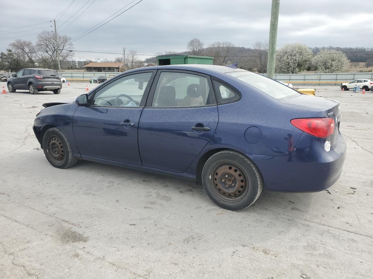 2009 Hyundai Elantra VIN KMHDU46D09U754413 Copart auction photo, front end damage thumbnail 2