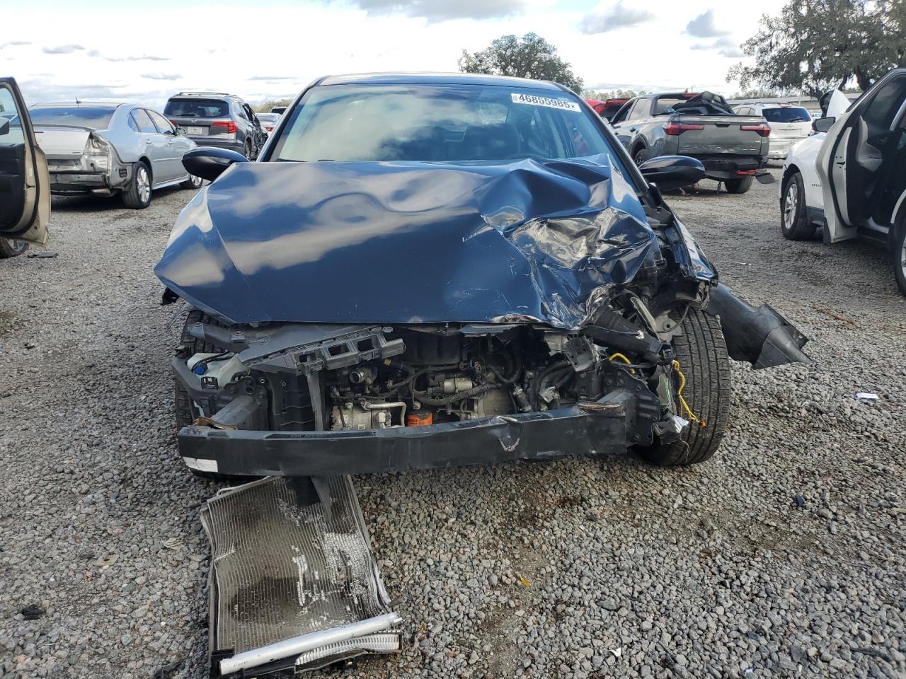 2017 Hyundai Elantra VIN 5NPD74LF9HH141572 Copart auction photo, front end damage thumbnail 5