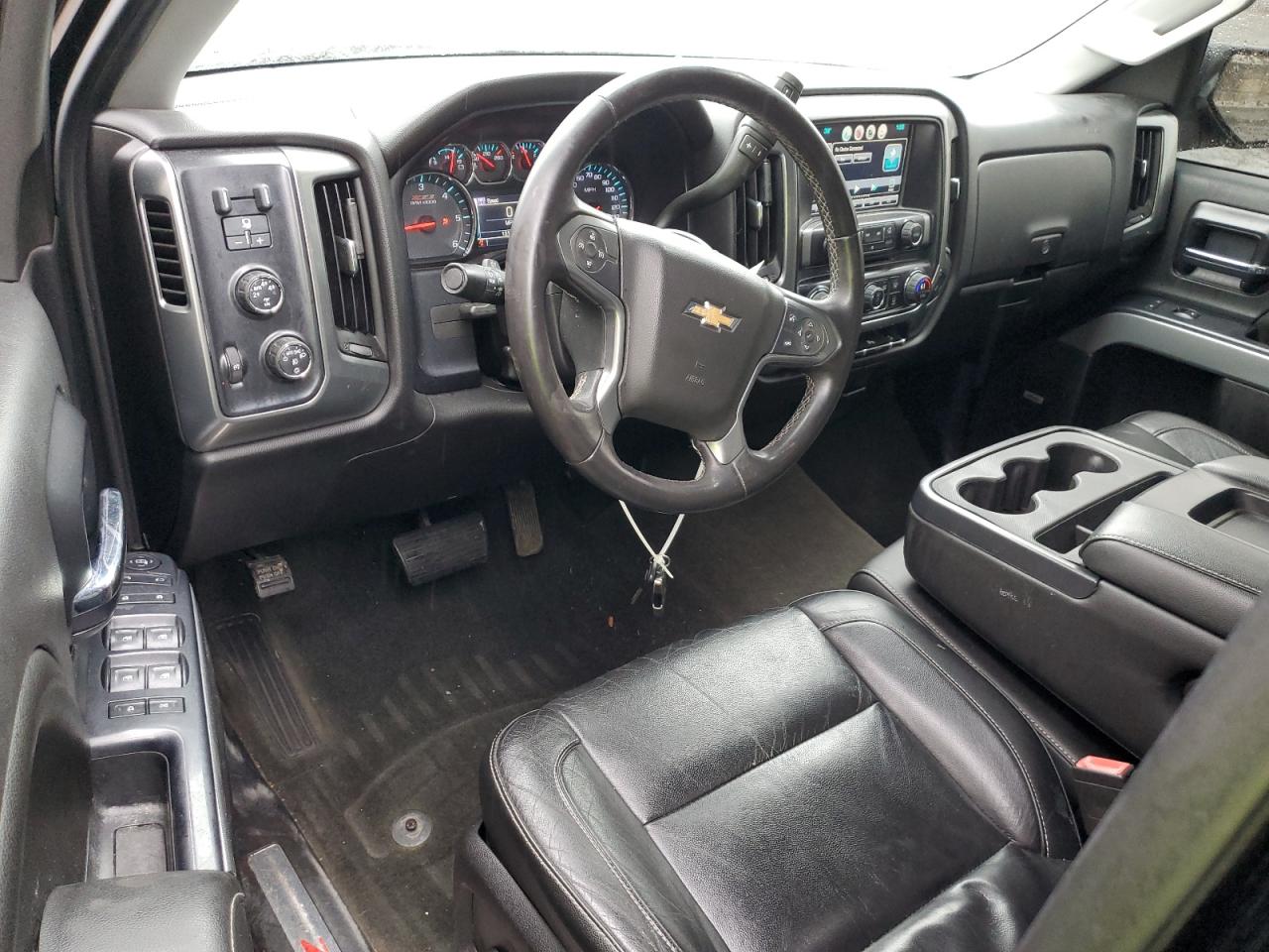 2014 Chevrolet Silverado VIN 1GCVKREC8EZ344573 Copart auction photo, rear end / side damage thumbnail 8