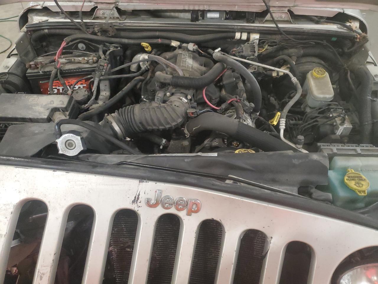 2007 Jeep Wrangler VIN 1J4FA24147L115130 Copart auction photo, front end damage thumbnail 14