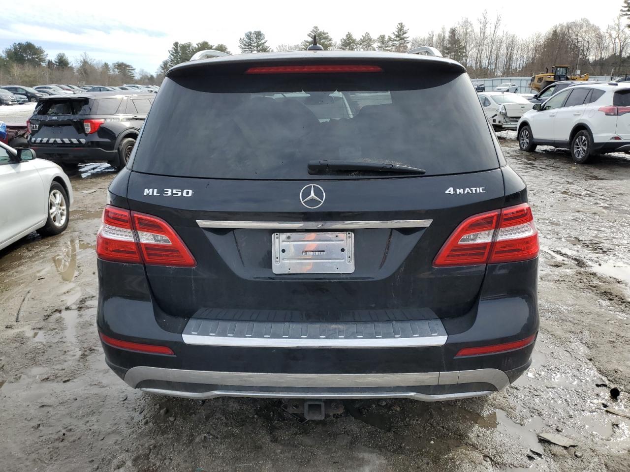 2015 Mercedes-Benz M-klasse VIN 4JGDA5HB1FA555040 Copart auction photo, front end damage thumbnail 6