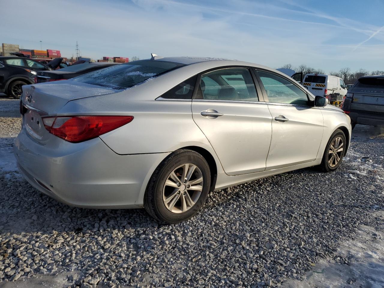 2012 Hyundai Sonata VIN 5NPEB4AC4CH331400 Copart auction photo, front end / rear end damage thumbnail 3