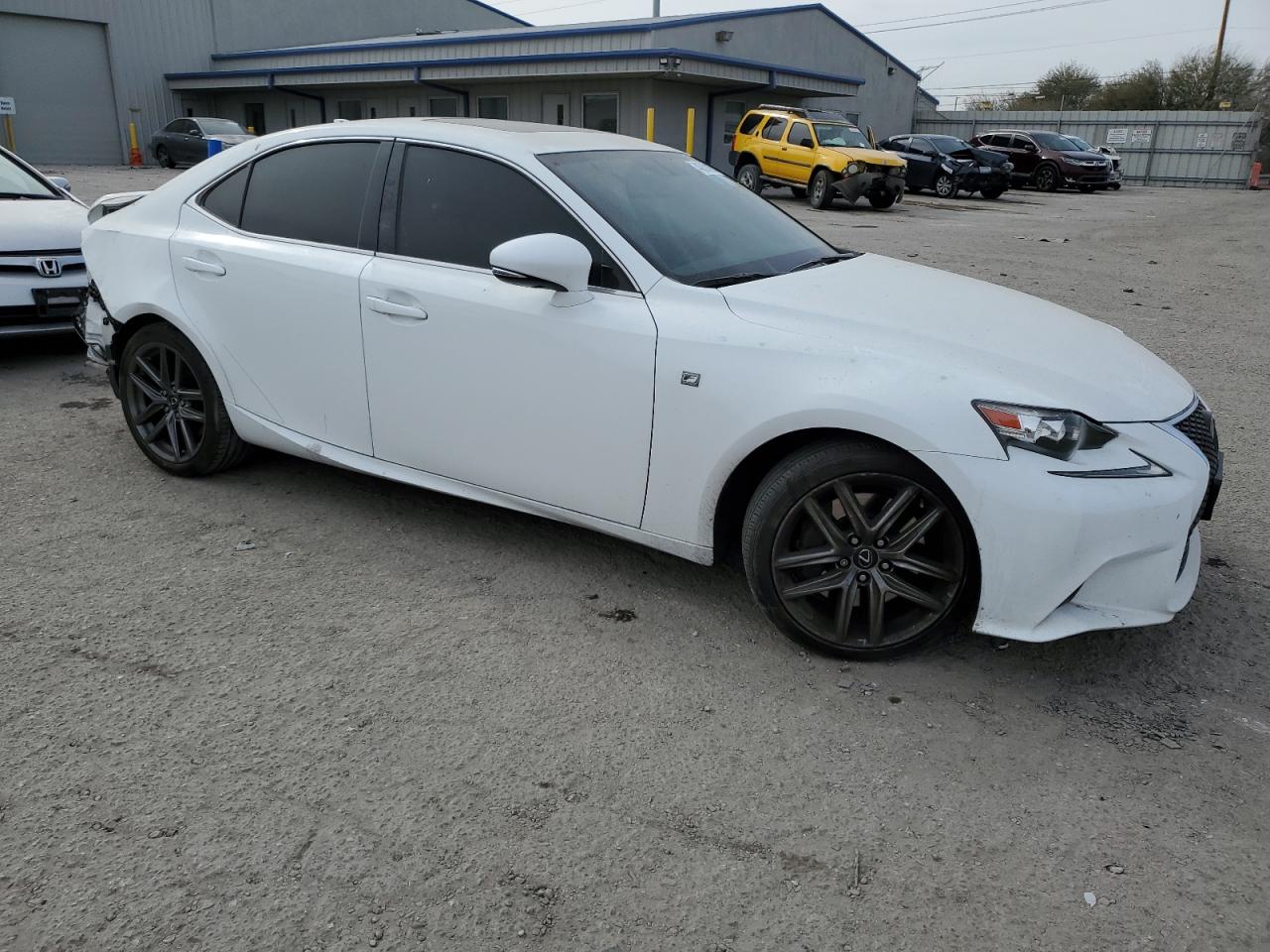 2016 Lexus IS VIN JTHBA1D28G5025005 Copart auction photo, rear end damage thumbnail 4