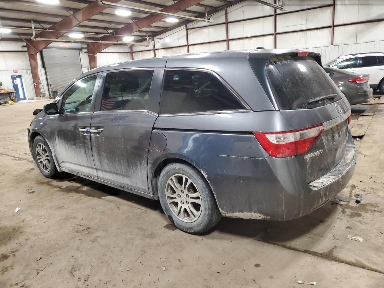 2012 Honda Odyssey VIN 5FNRL5H69CB509577 Copart auction photo, front end damage thumbnail 2