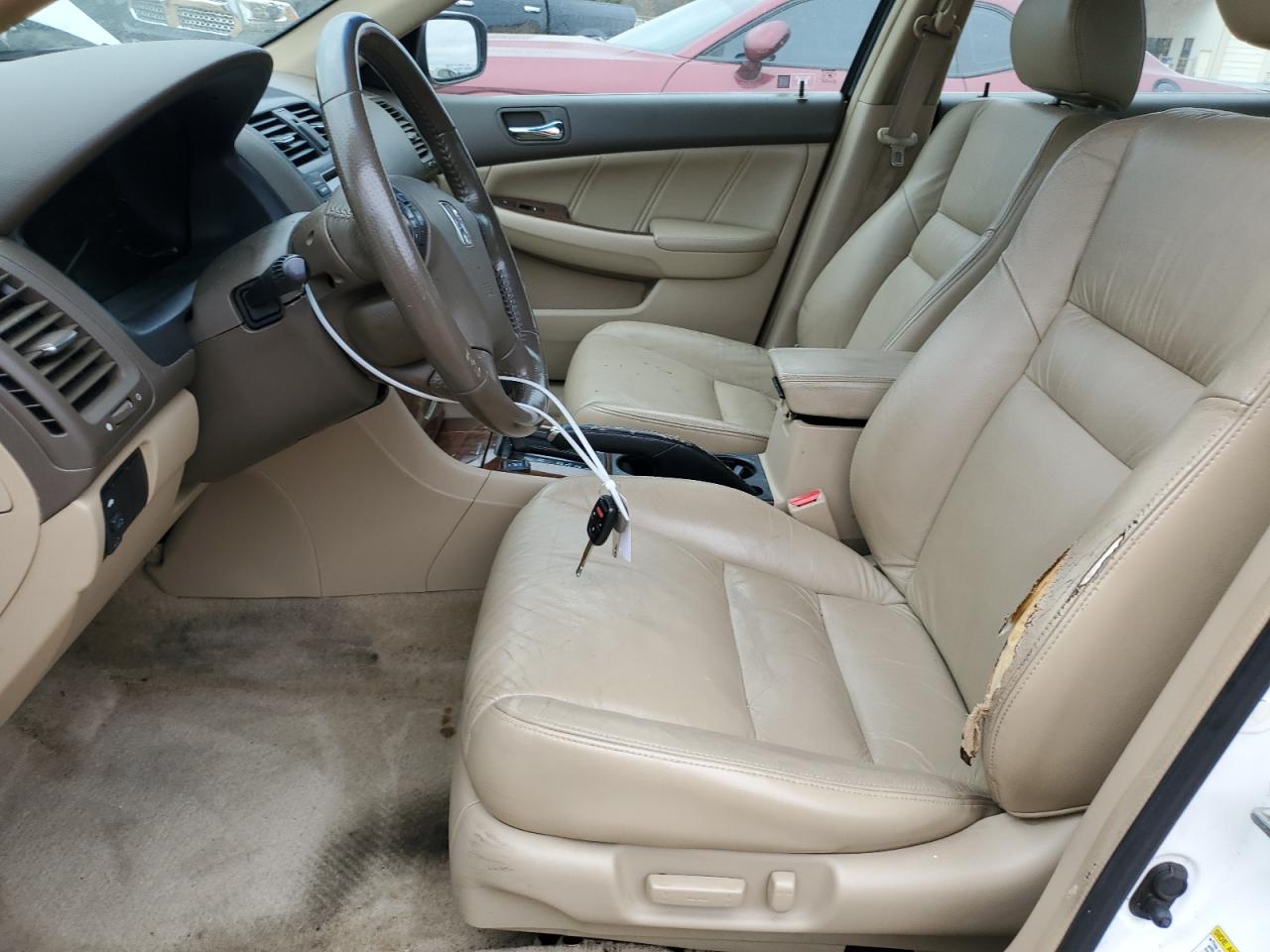 2007 Honda Accord VIN 1HGCM56787A449407 Copart auction photo, rear end damage thumbnail 7