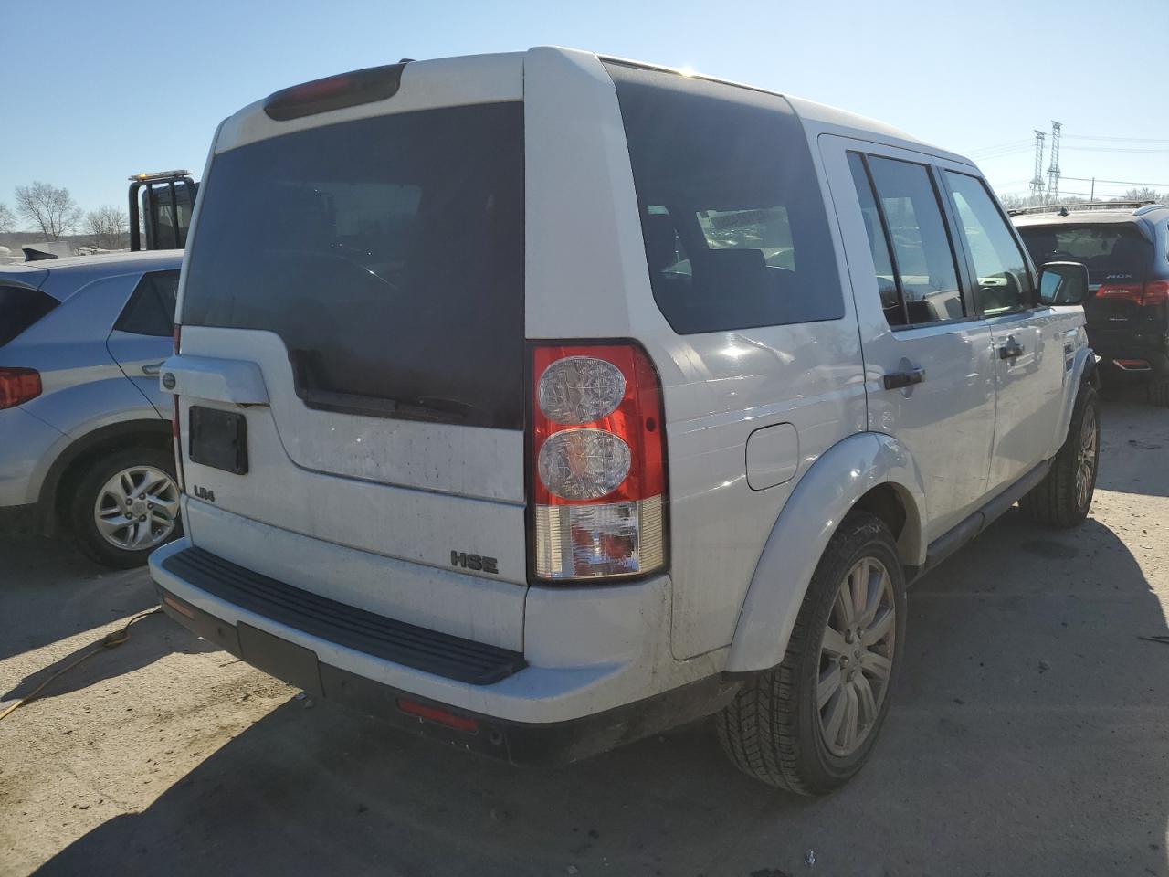 2013 Land Rover LR4 VIN SALAG2D43DA667582 Copart auction photo, front end damage thumbnail 3