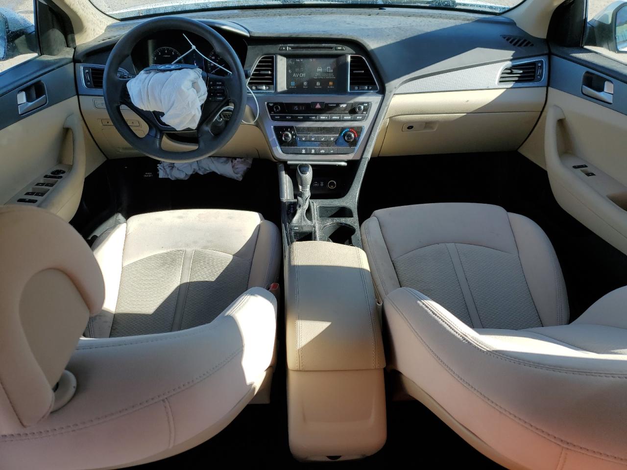 2017 Hyundai Sonata VIN 5NPE24AFXHH526094 Copart auction photo, front end damage thumbnail 8