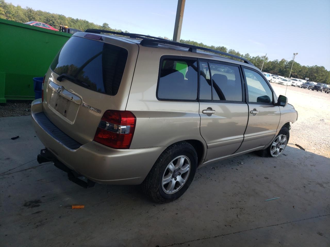 2004 Toyota Highlander VIN JTEGD21A140104827 Copart auction photo, front end damage thumbnail 3
