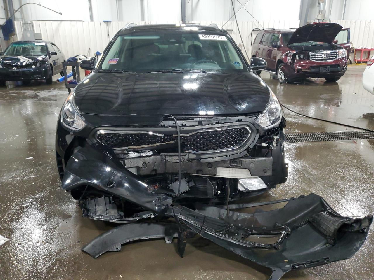 2019 KIA Niro VIN KNDCB3LCXK5264363 Copart auction photo, front end damage thumbnail 5