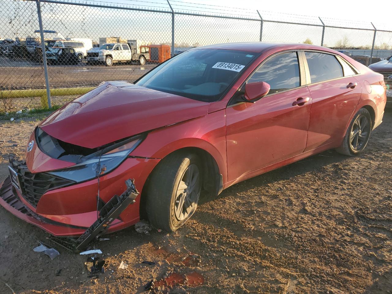 2022 Hyundai Elantra VIN 5NPLM4AG7NH076197