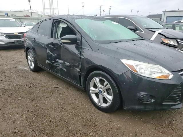 2014 Ford Focus VIN 1FADP3F28EL411374 Copart auction photo, side damage thumbnail 13