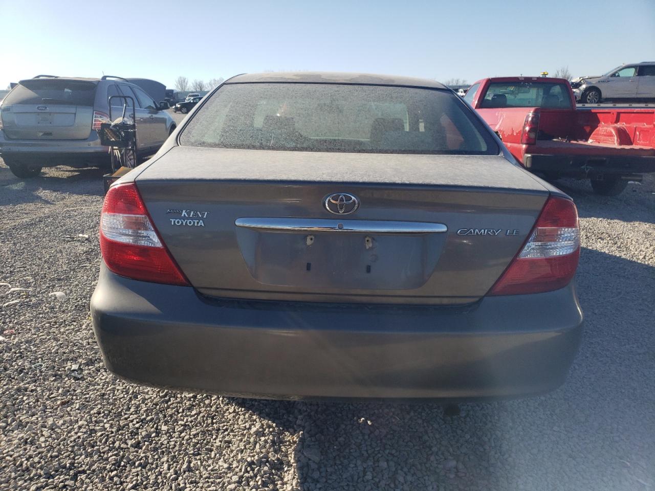 2004 Toyota Camry VIN 4T1BE32K24U857067 Copart auction photo, front end / side damage thumbnail 6