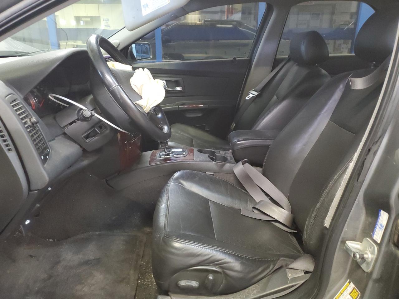 2006 Cadillac CTS VIN 1G6DM57T160102180 Copart auction photo, front end / side damage thumbnail 7