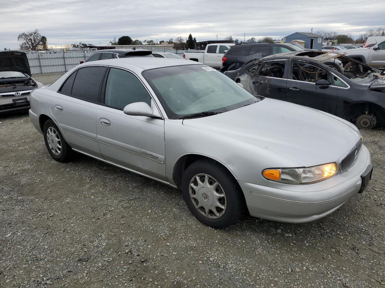 2001 Buick Century VIN 2G4WS52J311175335 Copart auction photo, side / front end damage thumbnail 4
