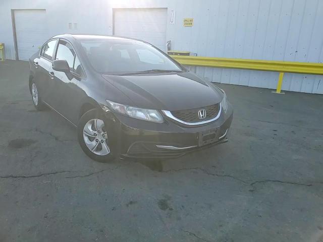 2013 Honda Civic VIN 19XFB2F56DE265022 Copart auction photo, rear end / minor dent/scratches damage thumbnail 10