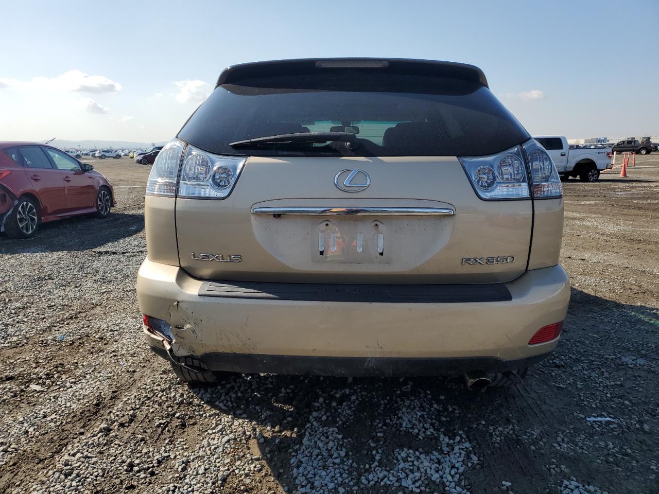 2009 Lexus RX VIN 2T2HK31U69C100442 Copart auction photo, rear end damage thumbnail 6