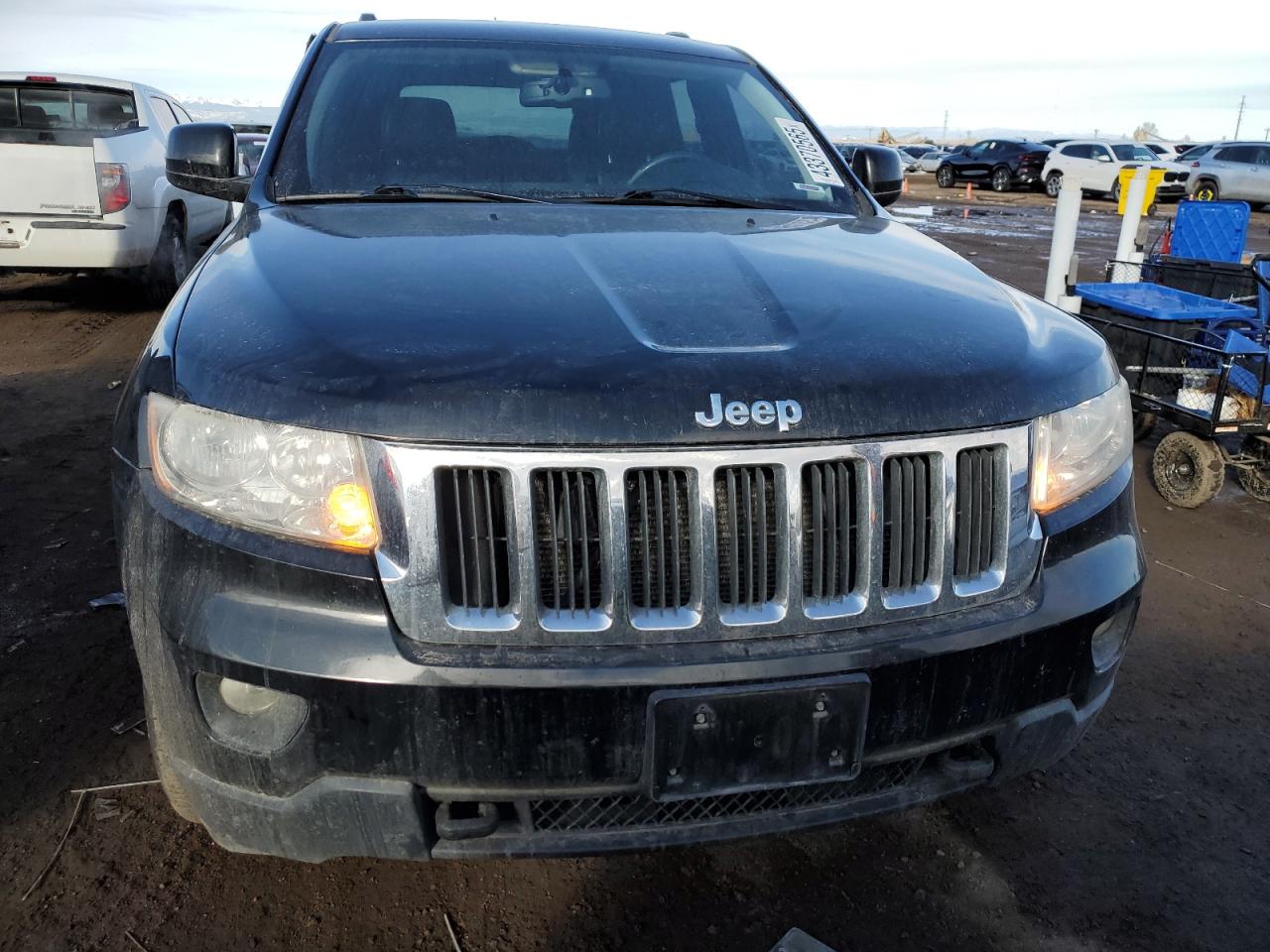 2013 Jeep Grand Cherokee VIN 1C4RJFAT5DC571150 Copart auction photo, side damage thumbnail 5