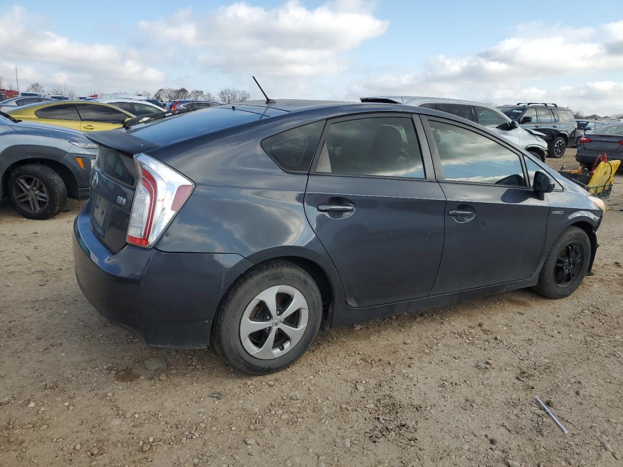 2013 Toyota Prius VIN JTDKN3DU0D1718219 Copart auction photo, front end / all over damage thumbnail 3