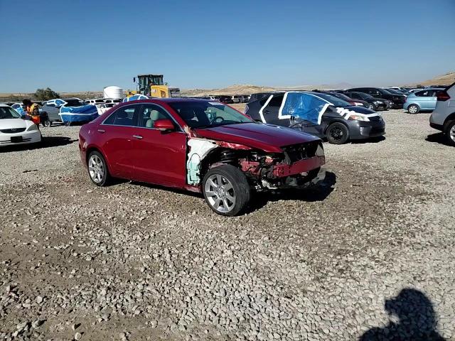 2014 Cadillac ATS VIN 1G6AB5R39E0166343 Copart auction photo, front end / side damage thumbnail 14