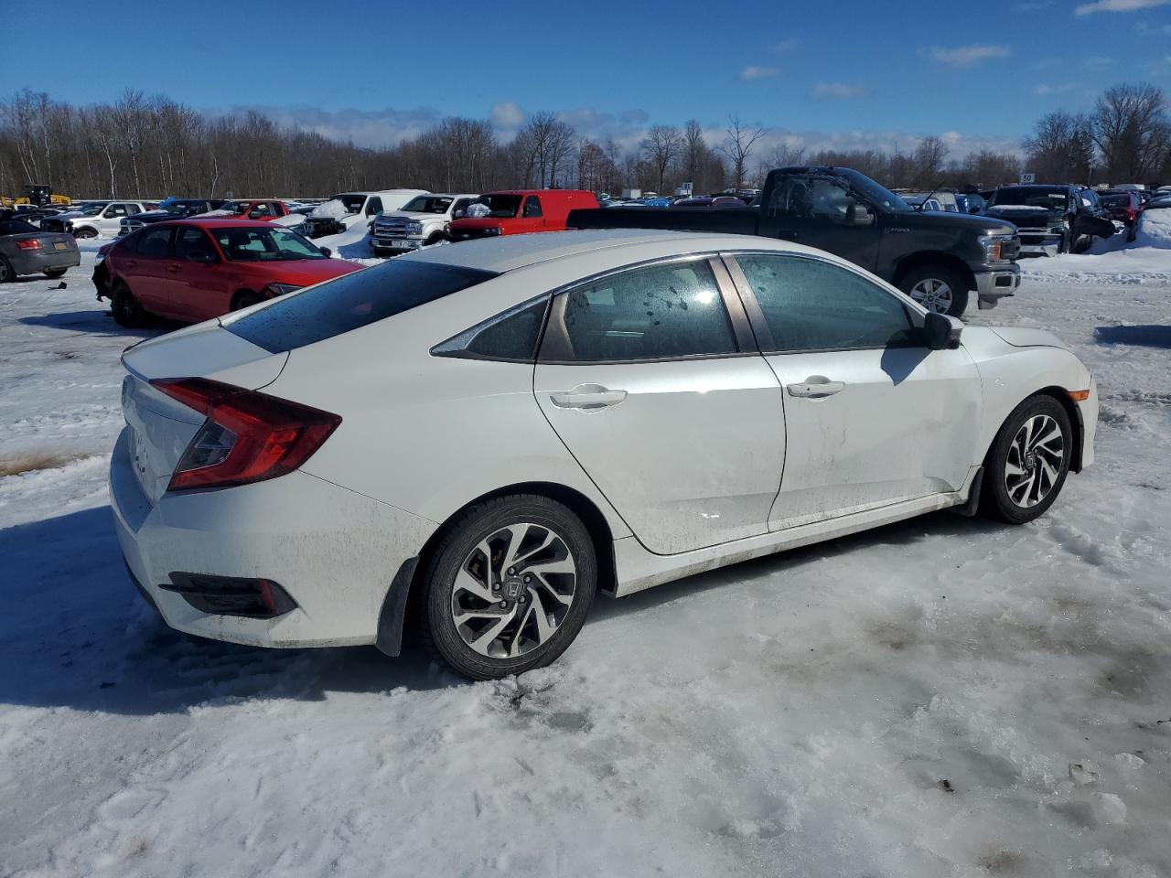 2016 Honda Civic VIN 19XFC2F73GE239397 Copart auction photo, side / all over damage thumbnail 3