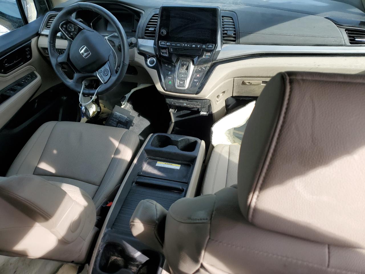2020 Honda Odyssey VIN 5FNRL6H96LB001244 Copart auction photo, water/flood / front end damage thumbnail 8