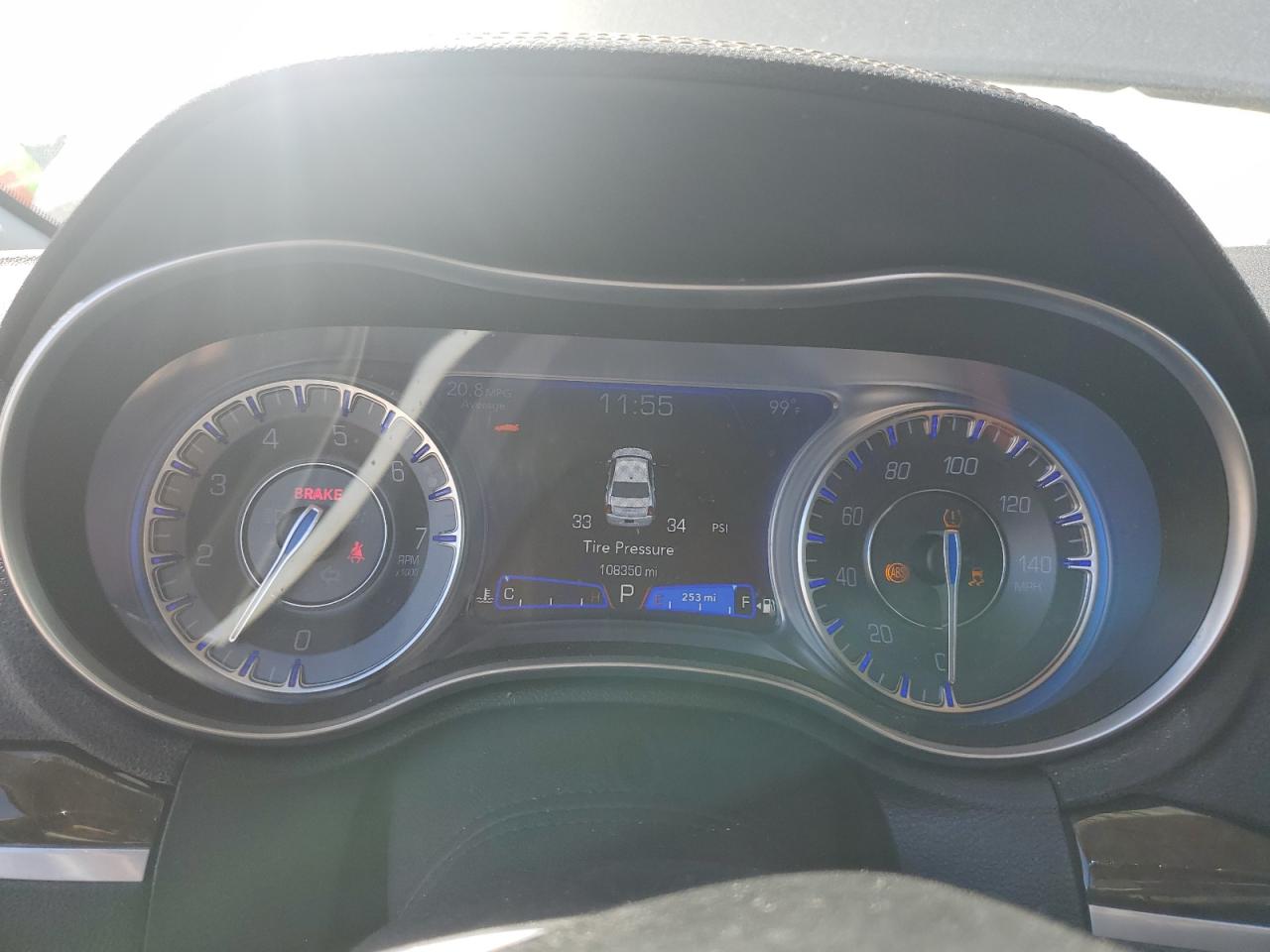 2019 Chrysler 300 VIN 2C3CCAEG9KH609753 Copart auction photo, front end damage thumbnail 9