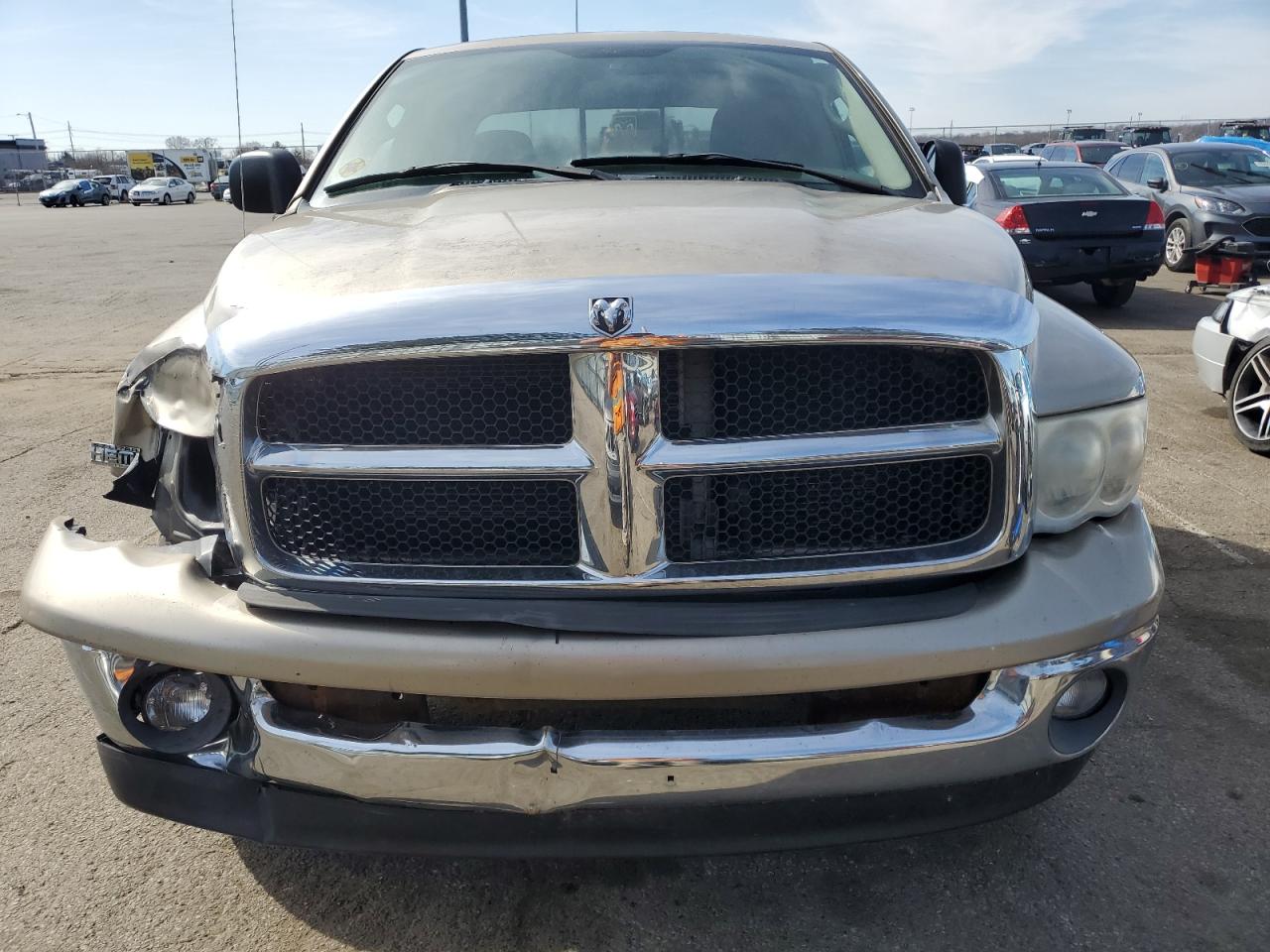 2005 Dodge RAM VIN 1D7HU18D25J619095 Copart auction photo, front end / rear end damage thumbnail 5